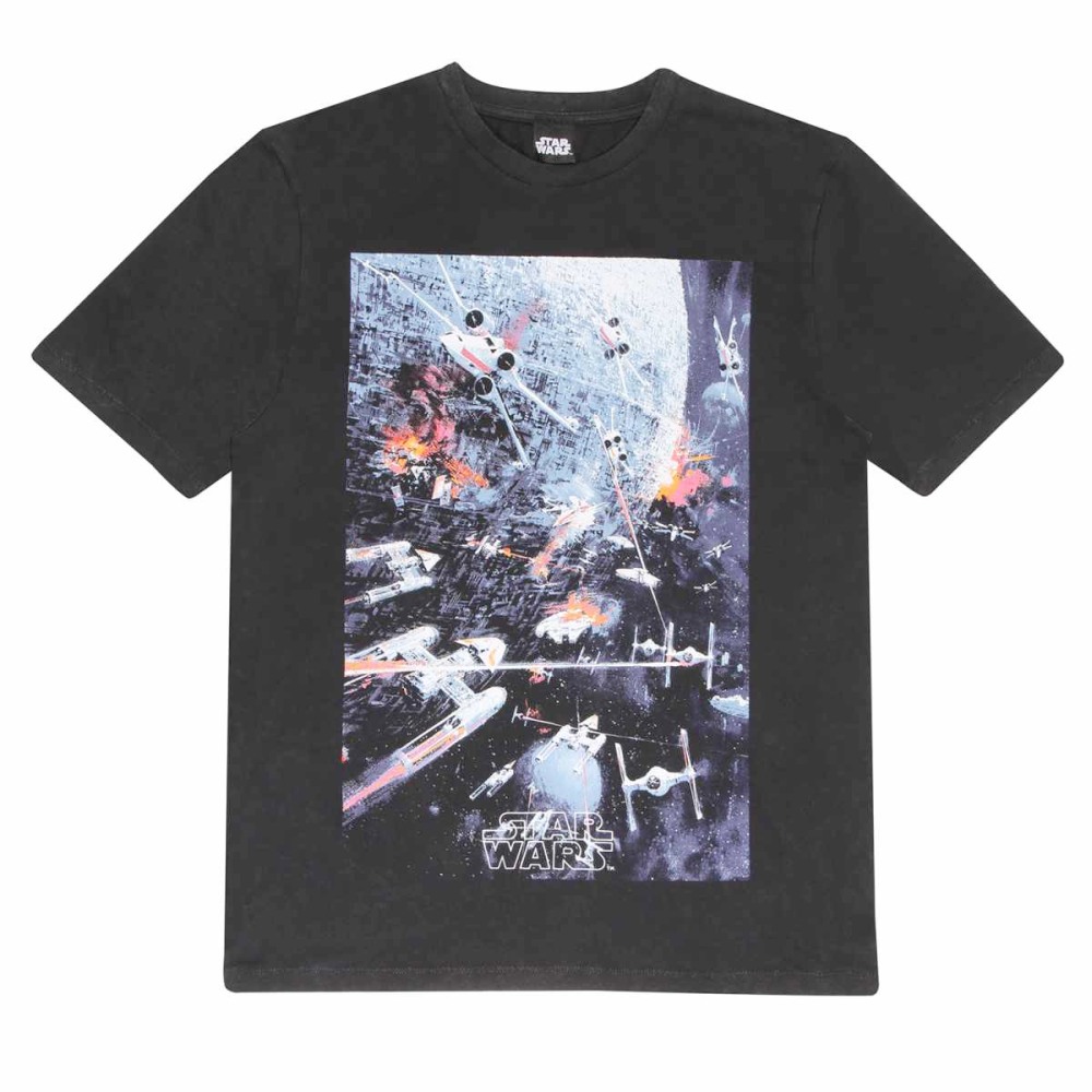 Disney Star Wars - Classic - Space War Herren T-Shirt - Schwarz